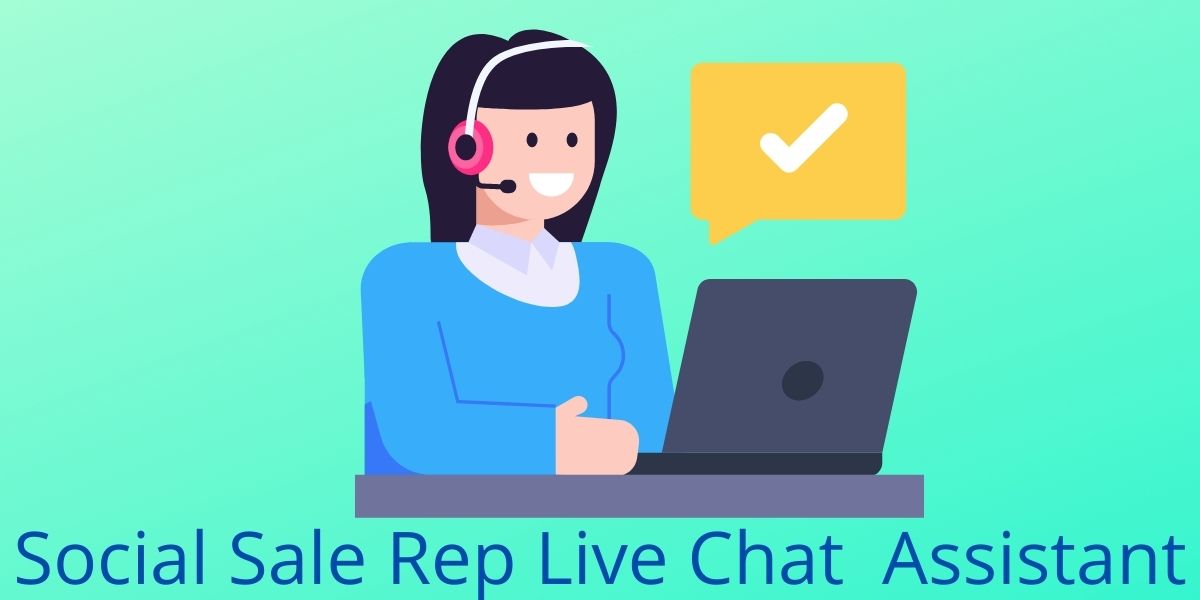 Social Sale Rep Live Chat Assistant